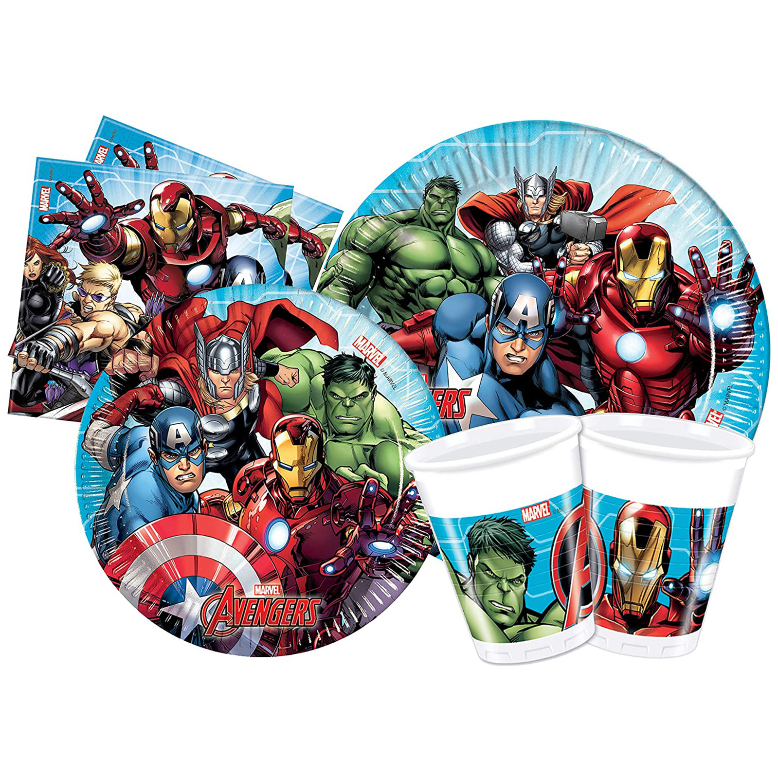 Kit Party Tavola Marvel Avengers - Balloon Park